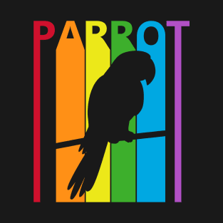 Cute Animal Rainbow Parrot T-Shirt