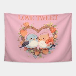 Love Tweet Tapestry