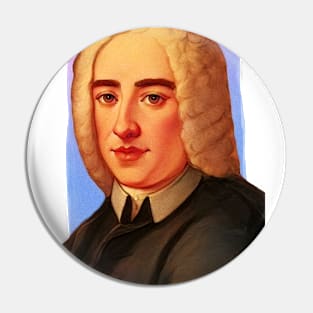 Italian Composer Alessandro Scarlatti illustration Pin