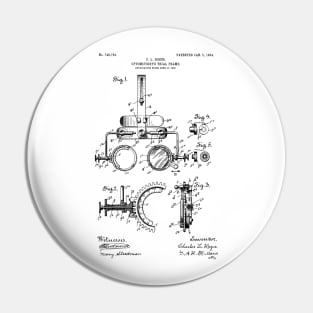 Optometrist Gift - Patent Image 1904 Pin