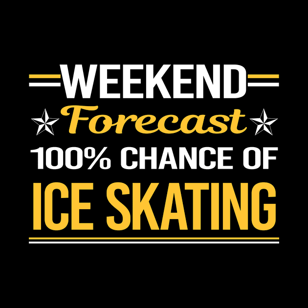 Weekend Forecast 100% Ice Skating Skate Skater by symptomovertake