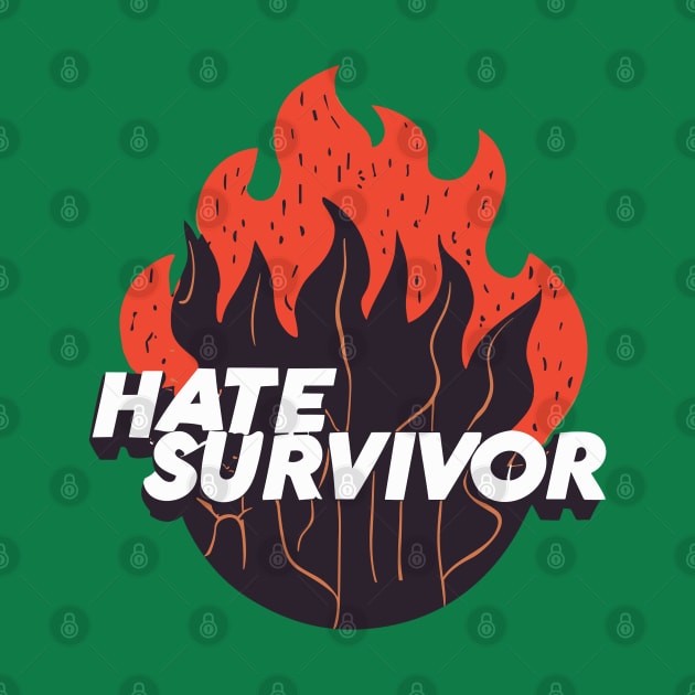 hate survivor fire by Space Monkeys NFT