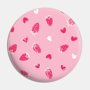 Light Pink Strawberry Love Pin