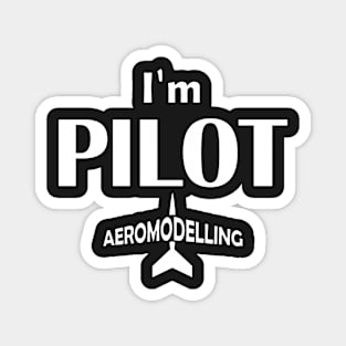 Pilot Aeromodeling Magnet