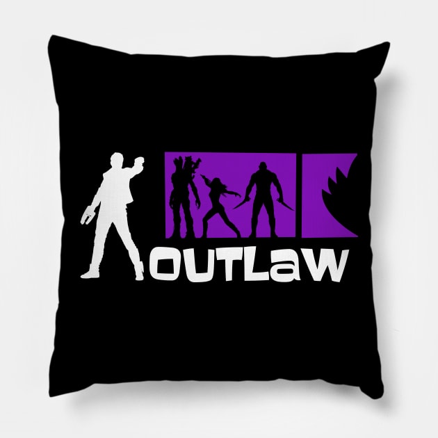 Outlaw Pillow by alecxps