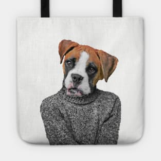 Shy Boxer Tote