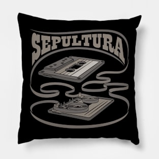 Sepultura Exposed Cassette Pillow