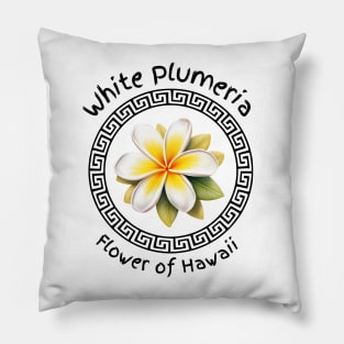 Plumeria Pillow