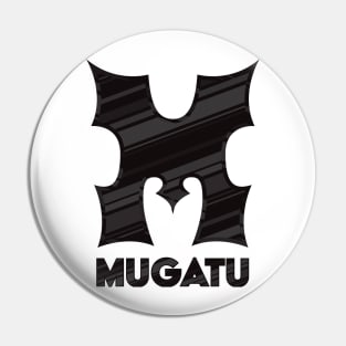 Mugatu Throwing Star Logo Pin