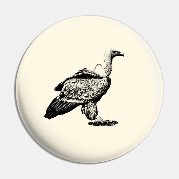 Vulture Pin by Guardi