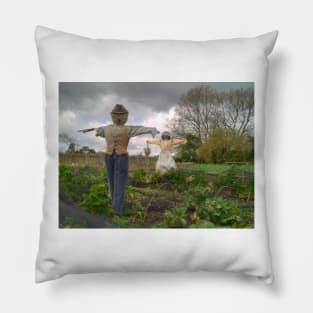 Mr & Mrs Scarcrow Pillow