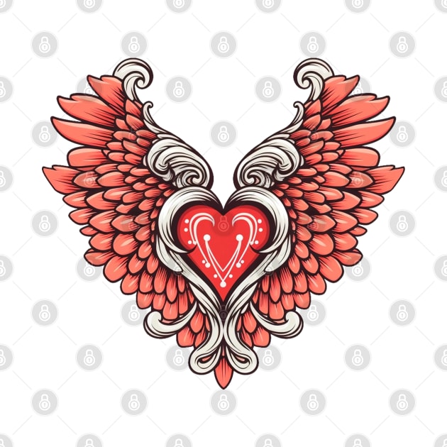 Heart With Wings 2 by Gypsykiss