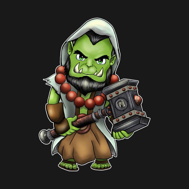 Orc Chibi manga by alexandre-arts