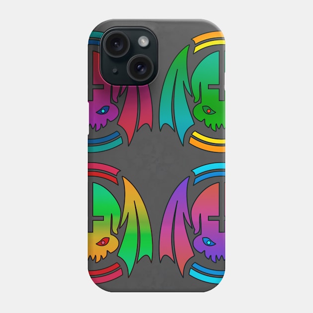 Winged Skulls Phone Case by BoombasticArt