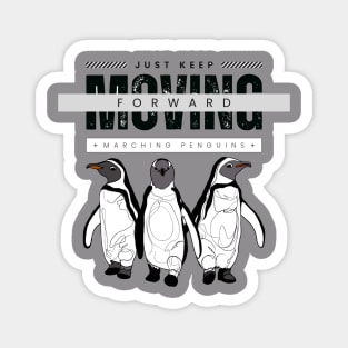 Marching Penguins Magnet