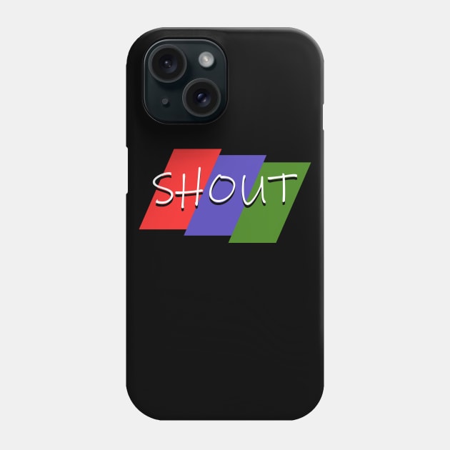 Shout Phone Case by giovanniiiii