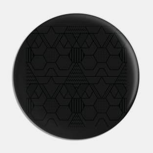 Hexagon Lines Pin