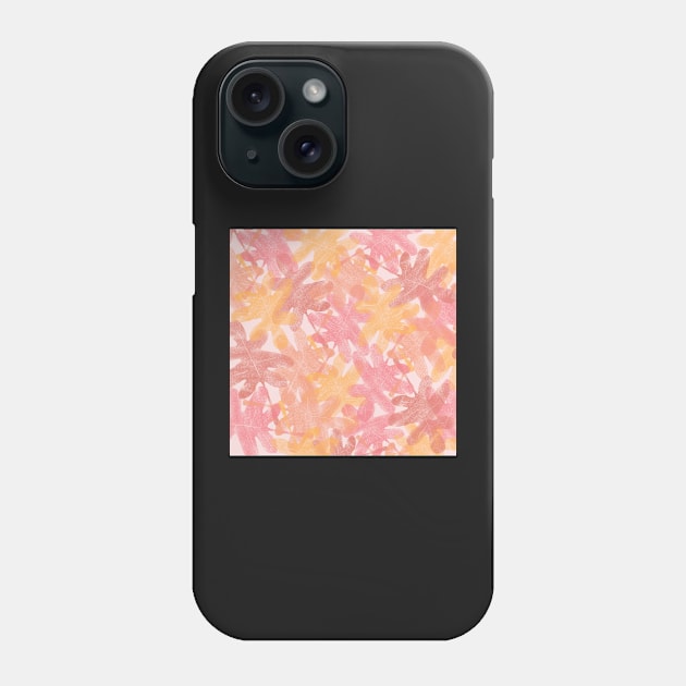 September Warm Colored Leaves Phone Case by RuthMCreative