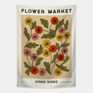Flower Market No. 9 Tapestry