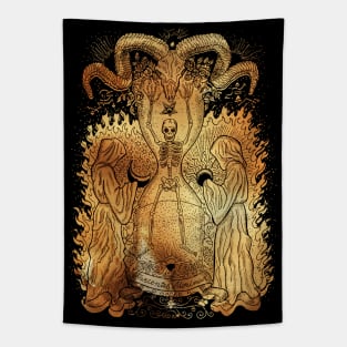 Nascentes Morimur. Born To Die (Version 3). Mystic and Occult Design. Tapestry