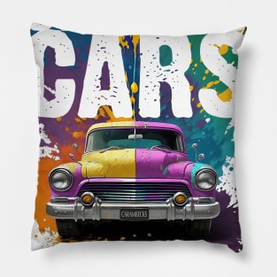 Vintage cars Pillow