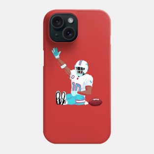 Tyreek Hill - red Phone Case