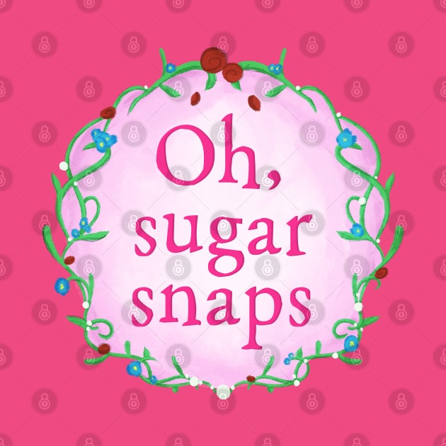 Oh, Sugar Snaps Tee by LunaHarker