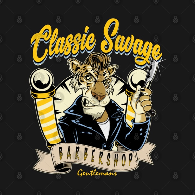 Classic Savage. Tiger by BlackMorelli