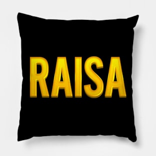 Raisa Name Pillow