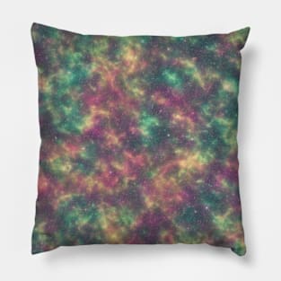 Pastel Galaxy Drift: Calming Celestial Patterns Pillow