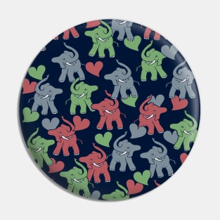 Elephants Pin