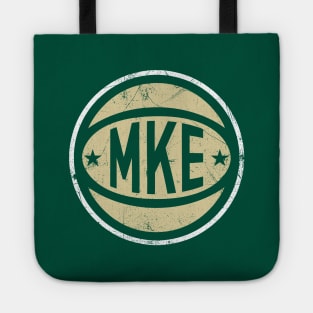 Milwaukee Retro Ball - Green Tote