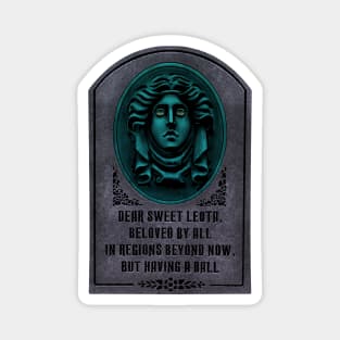 Madame Leota Gravestone Magnet