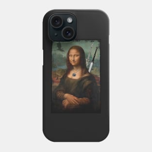 Monalisa - Monster Slayer II - Fantasy Phone Case