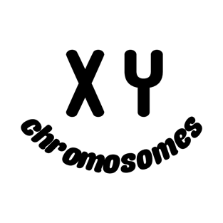 XY CHROMOSOMES BLACK T-Shirt