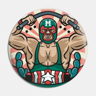 lucha libre Pin