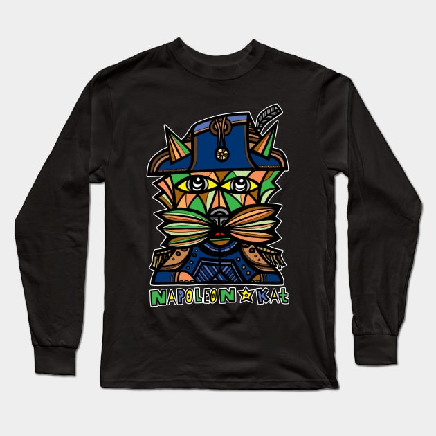 Napoleon Kat Long Sleeve T-Shirt by The BuddaKats