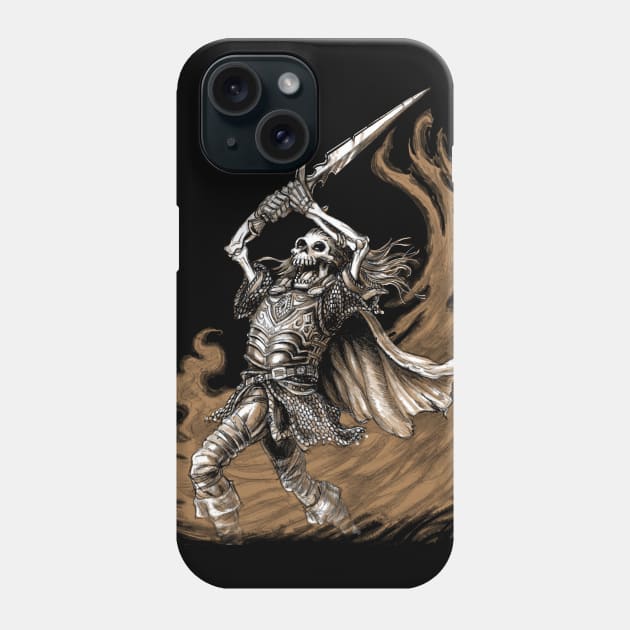 Skeleton King Phone Case by UncleFez