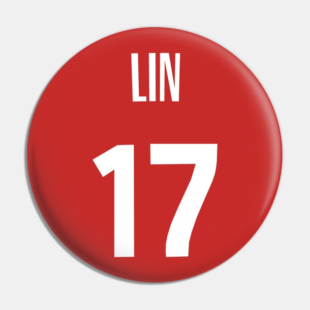 Jeremy Lin Toronto Raptors Jersey Pin by xavierjfong