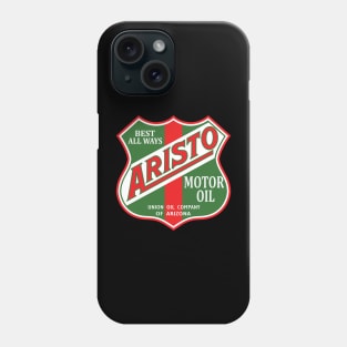 Aristo Motor Oil vintage sign reproduction Phone Case