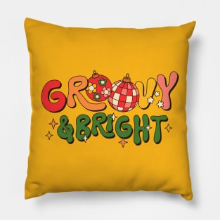 Groovy and Bright Pillow