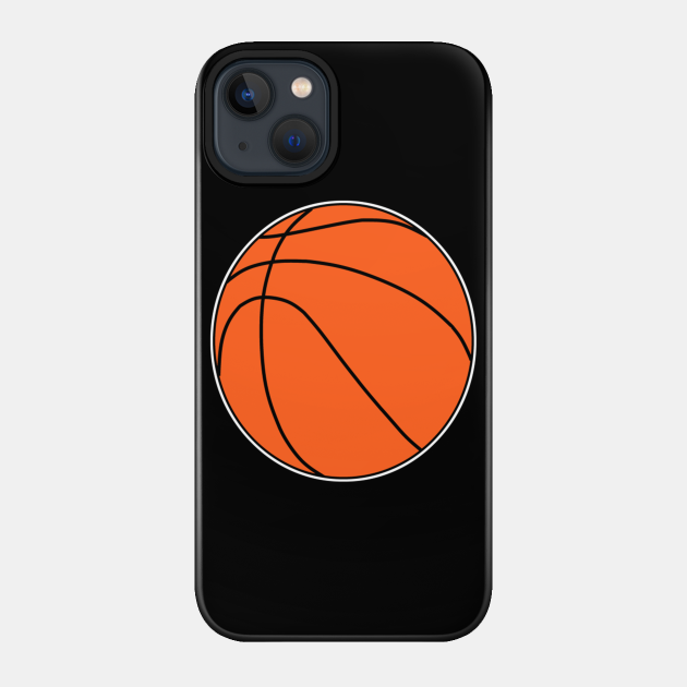Basketball Sticker Style Design - Basketball Sticker Style Design - Phone Case
