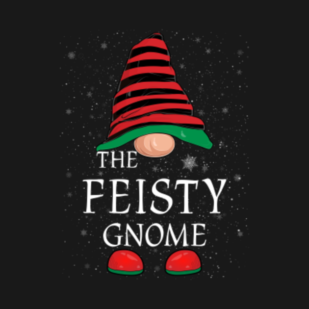 Discover Feisty Gnome Family Matching Christmas Funny Gift Pajama - Gnome Christmas - T-Shirt