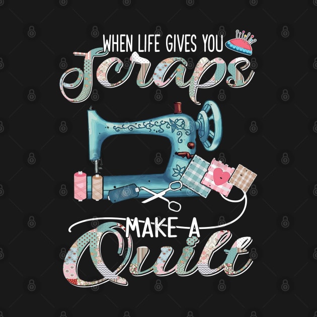 Sewing-Quilting When Life Gives You Scraps by Sunset beach lover