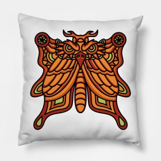 Butterfly and Owl Pillow