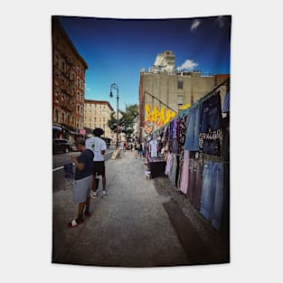 Manhattan Rivington Street Graffiti NYC Tapestry