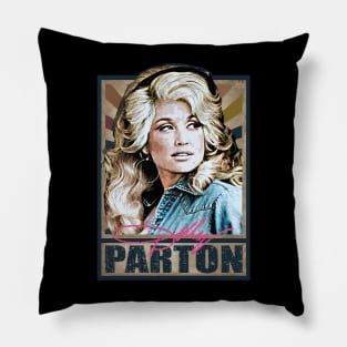 dolly parton Pillow