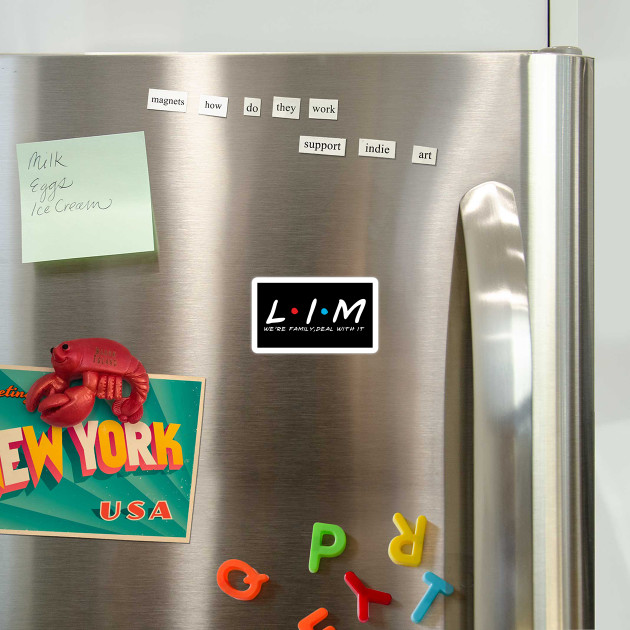 Lim Family Lim Surname Lim Last - Lim Last Name - Magnet | TeePublic