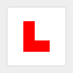 L-Plate Learner Driver Sign Magnet