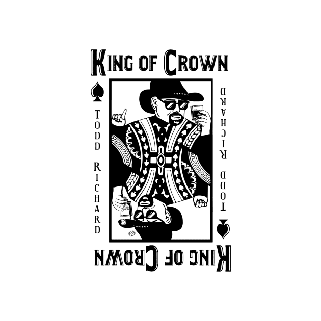 KING OF CROWN -Cool Playing Card Design by toddrichard1